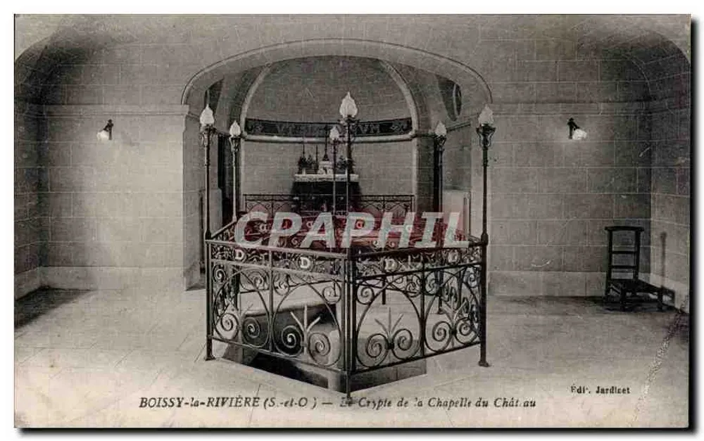 Boissy-la-Rivière (S.-et-O) — Ansicht der Kapelle des Schlosses — Verlag Jardileet - Vorderseite