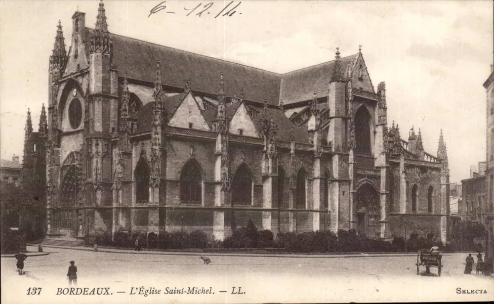 Bordeaux — A Igreja de São Miguel — Selecta, n°137 - Frente