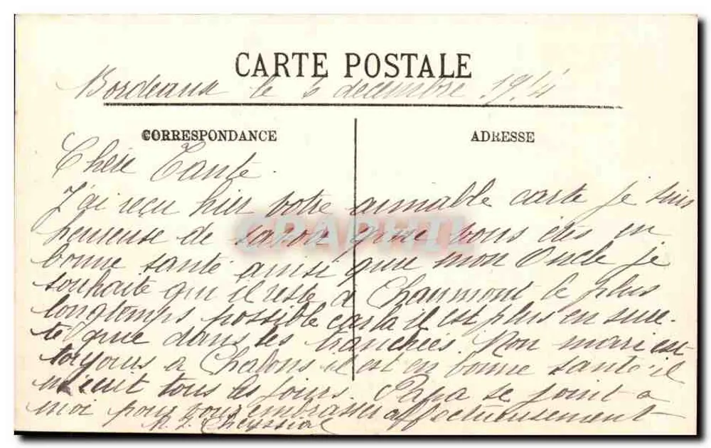 Bordeaux — A Igreja de São Miguel — Selecta, n°137 - Verso