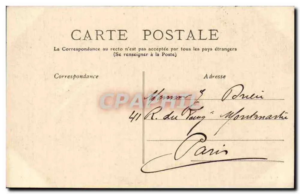 Bordeaux — O Ponte de Pedra, Vista Geral — L. Bézons, Bordeaux - Verso
