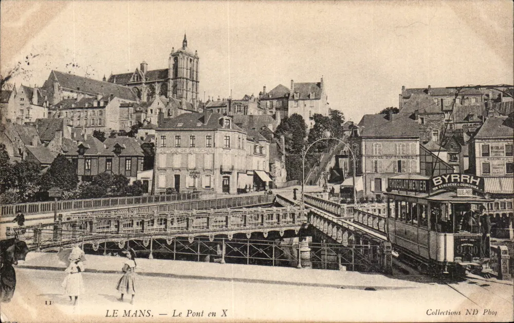 Le Mans — O Ponte em X — Coleções ND Phoy - Frente