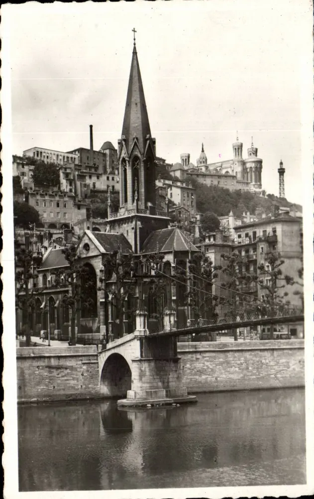 Igreja de São Jorge — Lyon — Edições JAN Paris - Frente