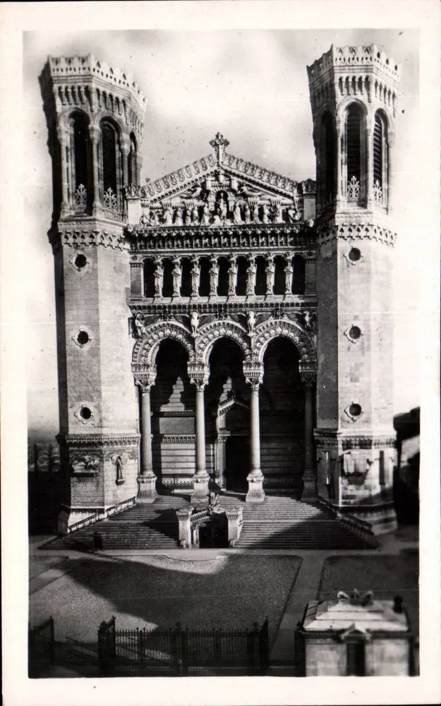 LYON - Nossa Senhora de Fourvière — Editor Culliard, Lyon, n° 34 - Frente