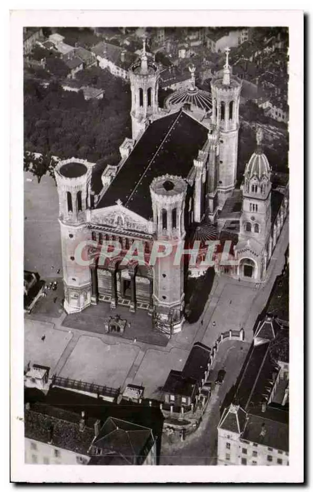 Basilika von Fourvière und Alte Kapelle — Lyon — Éditions J. Cellard - Vorderseite