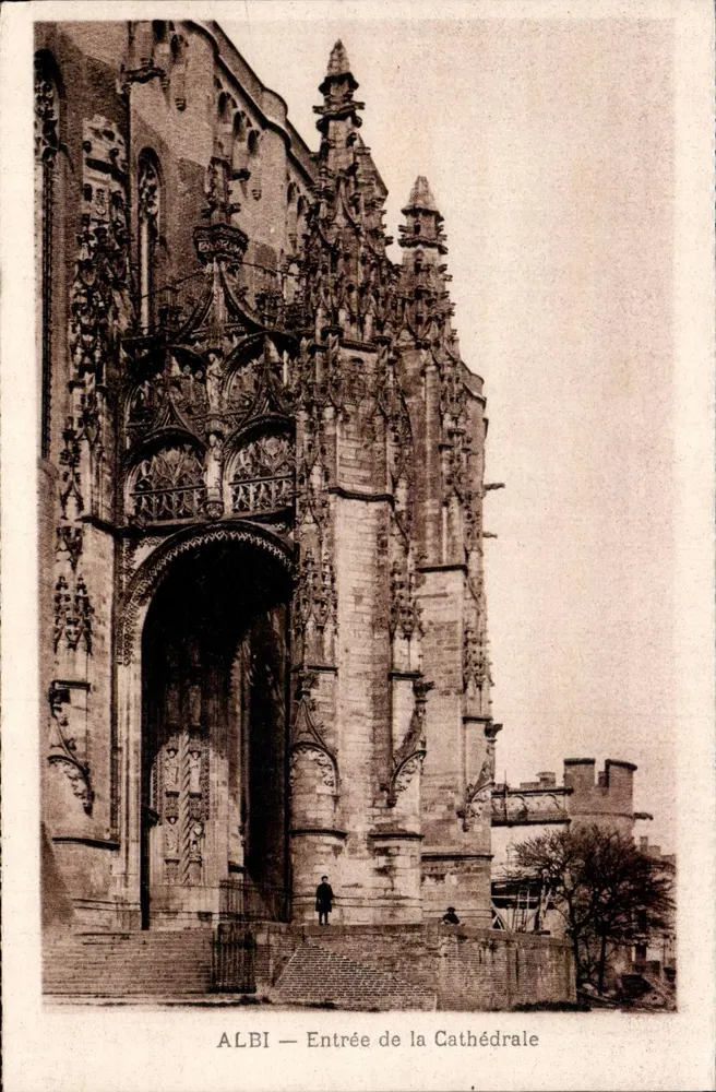 Albi — Entrada da Catedral — editor não identificado - Frente