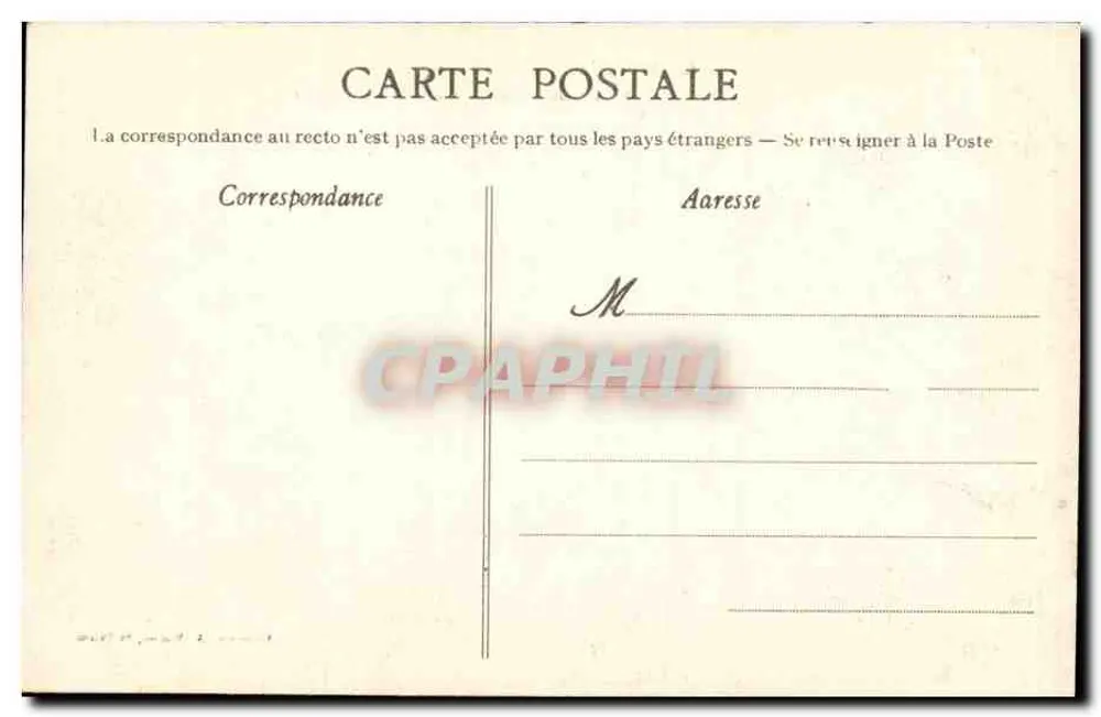 Anse aux Moines - St-Brieuc — Coleção A. Waron - Verso