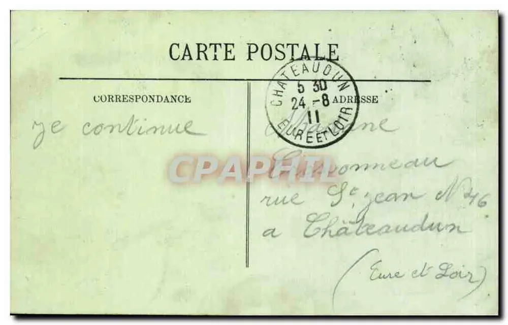 Angoulême — A Catedral — LL - Verso