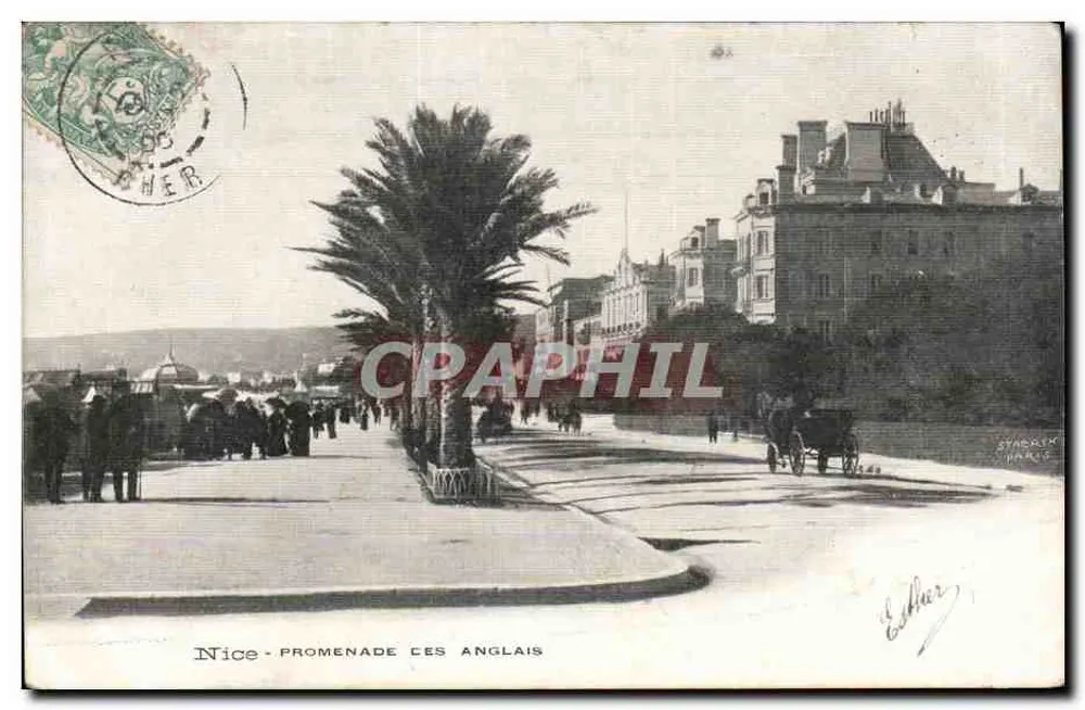 Nice - Promenade dos Ingleses — editor Stacker, Paris - Frente