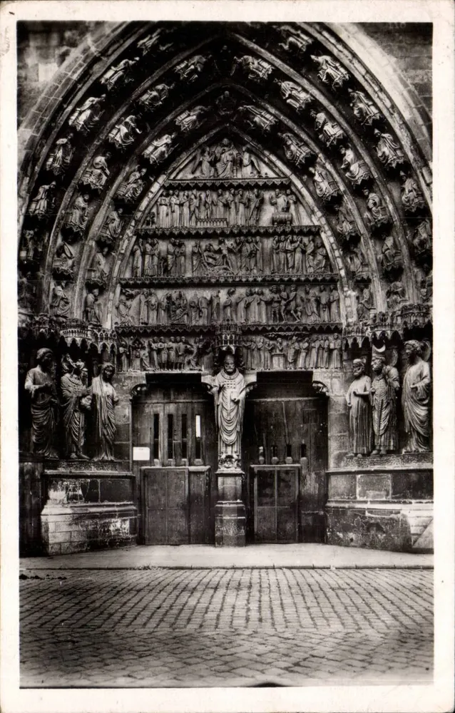 Portal Saint-Sixte — Kathedrale von Reims — Kathedrale Reims Edition, Nr. P. 88 - Vorderseite
