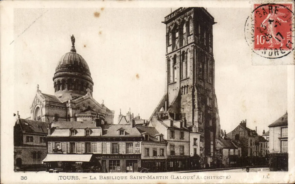 Tours — De Basiliek van Sint-Maarten (Architect Laloux) — Laloux Architect - Voorkant
