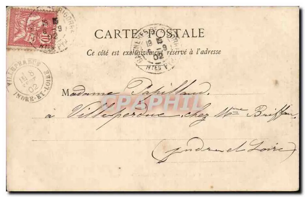 Bagnères-de-Bigorre — Le Bédat — Sajous, litografia em Bagnères-de-Bigorre, n°23 - Verso