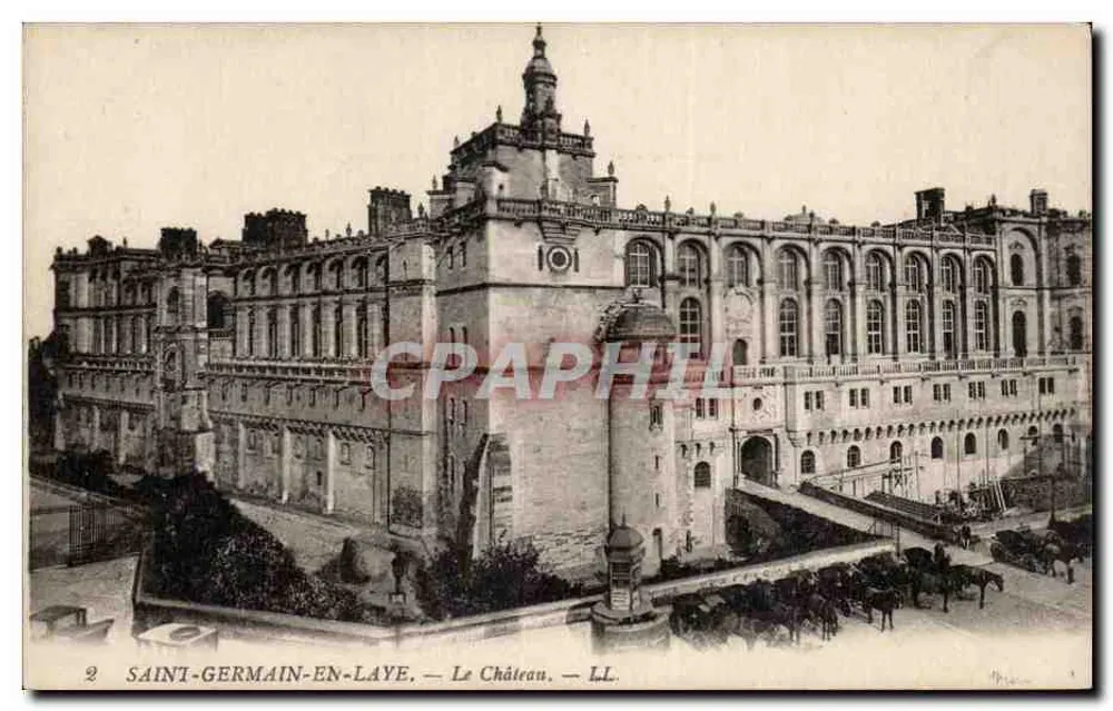 Saint-Germain-en-Laye — O Castelo — LL. — Editor LL. - Frente