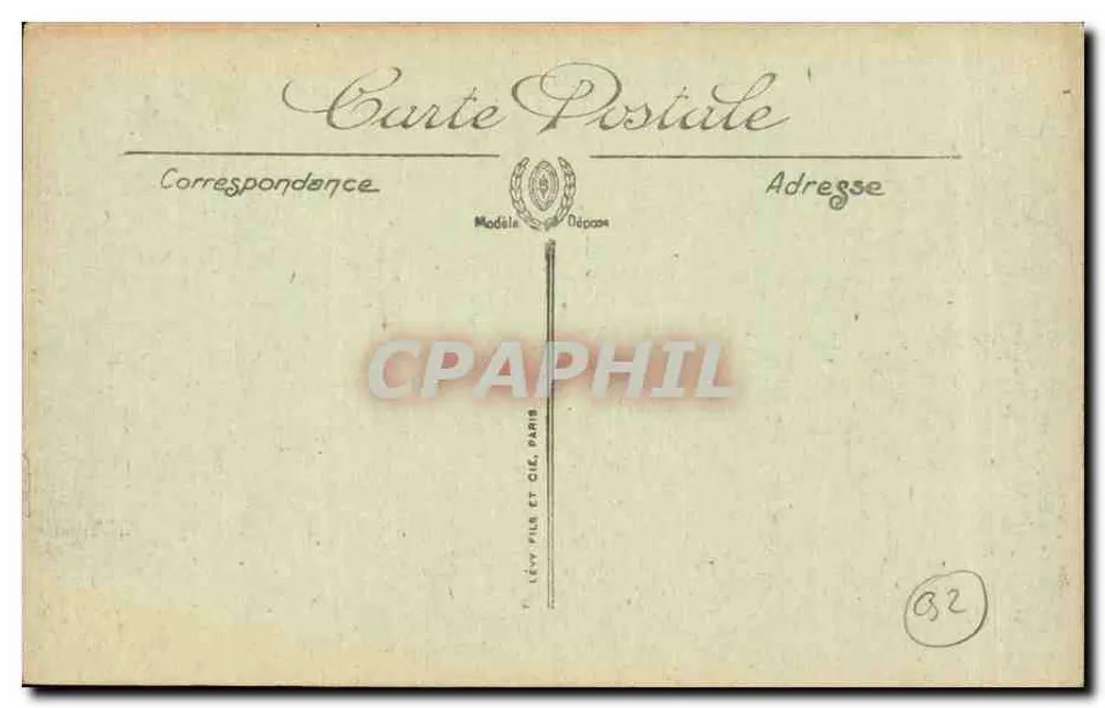 Saint-Germain-en-Laye — O Castelo — LL. — Editor LL. - Verso