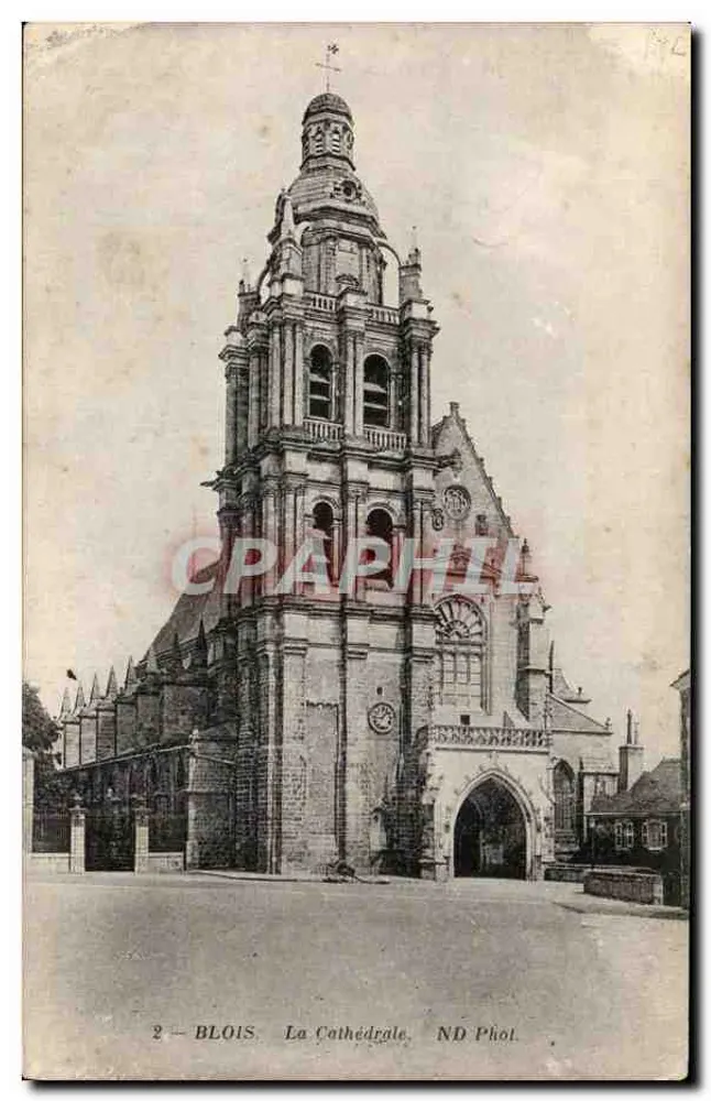 Blois — A Catedral — ND Phot. - Frente