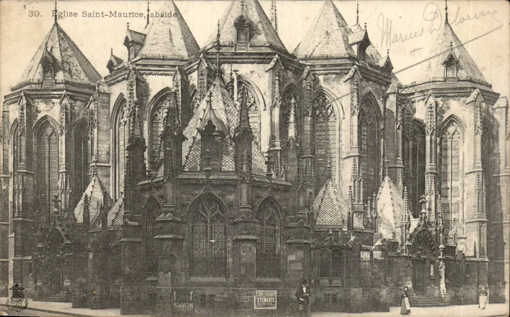 Igreja de São Maurício, abside — SAVON, n°39 - Frente