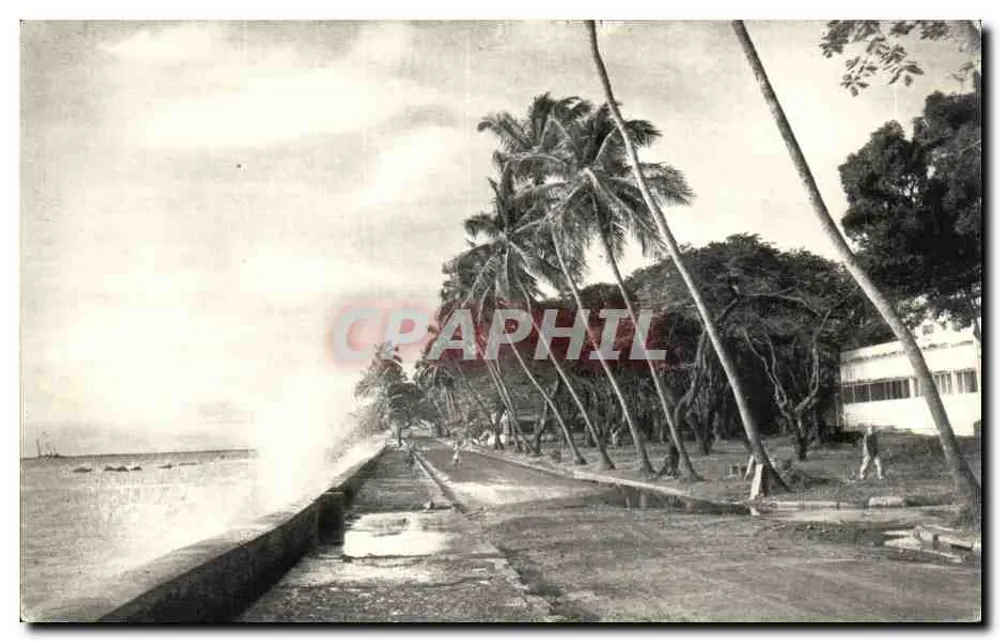 Französisch-Guinea: Der Lagunaire Boulevard in Conakry — (Cl. Pep's) - Vorderseite