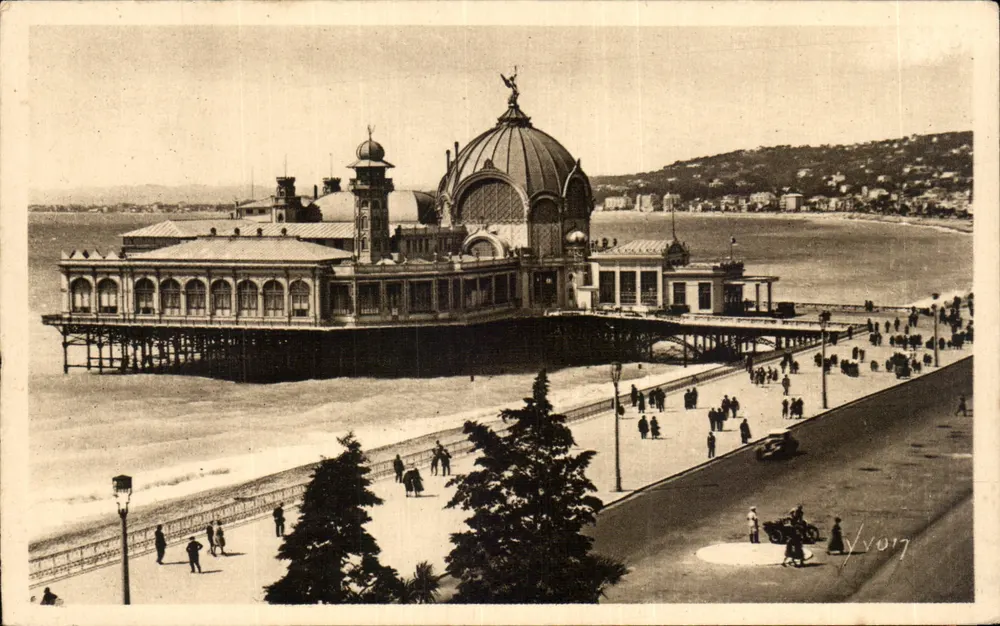 Palácio da Jetée — Nice (Alpes-Maritimes) — Edições de Arte YVON, Paris - Frente