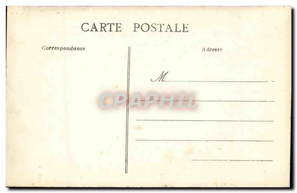 Montlhéry Histórico — A Torre de Montlhéry — litografia de M. Welcker, 1845 — Série C a 12, Coll. Paul Allorge - Verso