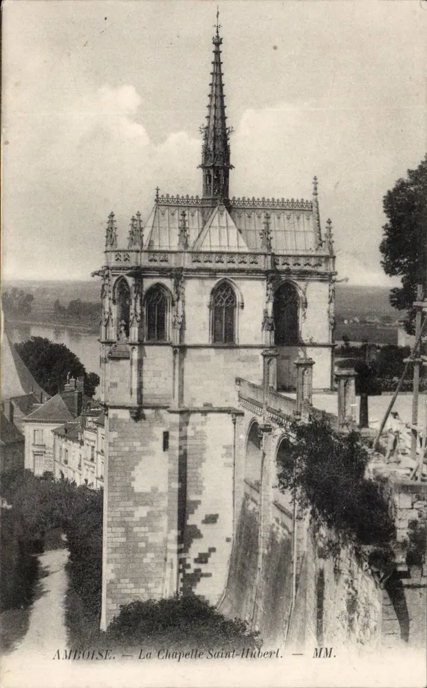 Amboise — Katedra św. Huberta — MM. - Awers