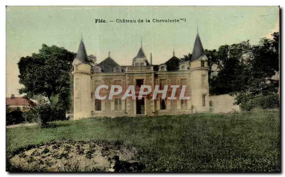 Flée — Schloss der Ritterlichkeit — Antike Ansichtskarte - Vorderseite