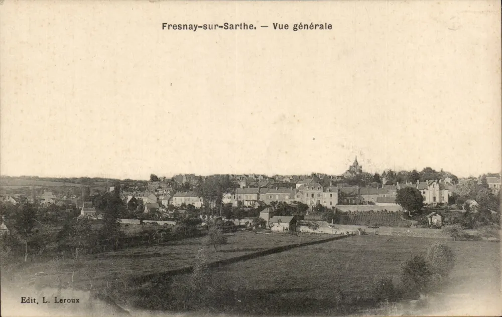 Fresnay-sur-Sarthe — Allgemeiner Blick — Edit. L. Leroux - Vorderseite