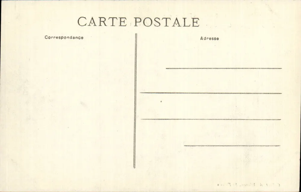Saint-Brieuc — Der Leuchtturm und der Hafenmund — Sammlung A. Wahon - Rückseite