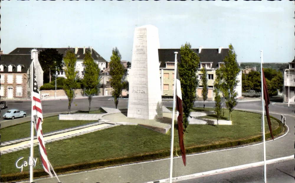 Denkmal Patton — Avranches (Manche) — Éditions GABY - Vorderseite