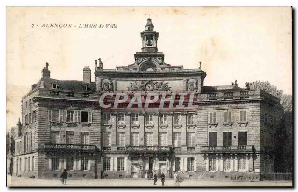 Alençon - O Hotel de Ville — Edição N°V - Frente