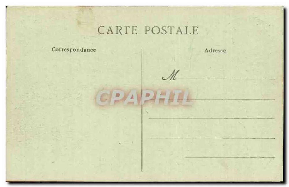 Alençon - O Hotel de Ville — Edição N°V - Verso