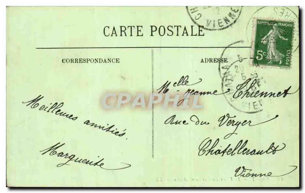 Niort — O Velho Ponte e São André — LL. - Verso