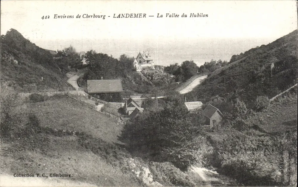 Um Cherbourg - LANDEMER — Die Tal der Hubilan — Sammlung F.C. Cherbourg - Vorderseite
