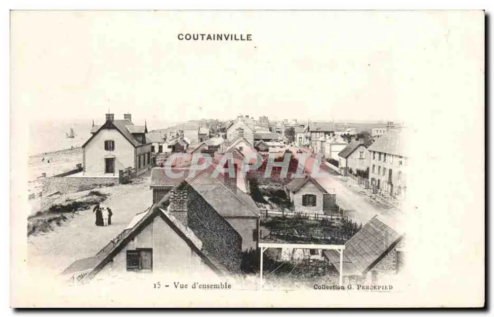 Coutainville — Vista geral — Coleção G. Persephile, n°15 - Frente