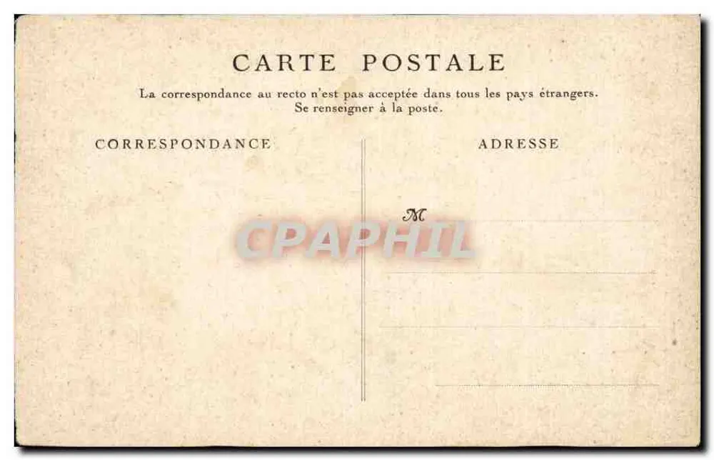 Soissons — Saint-Jean-des-Vignes — editor não indicado, número de série não visível - Verso
