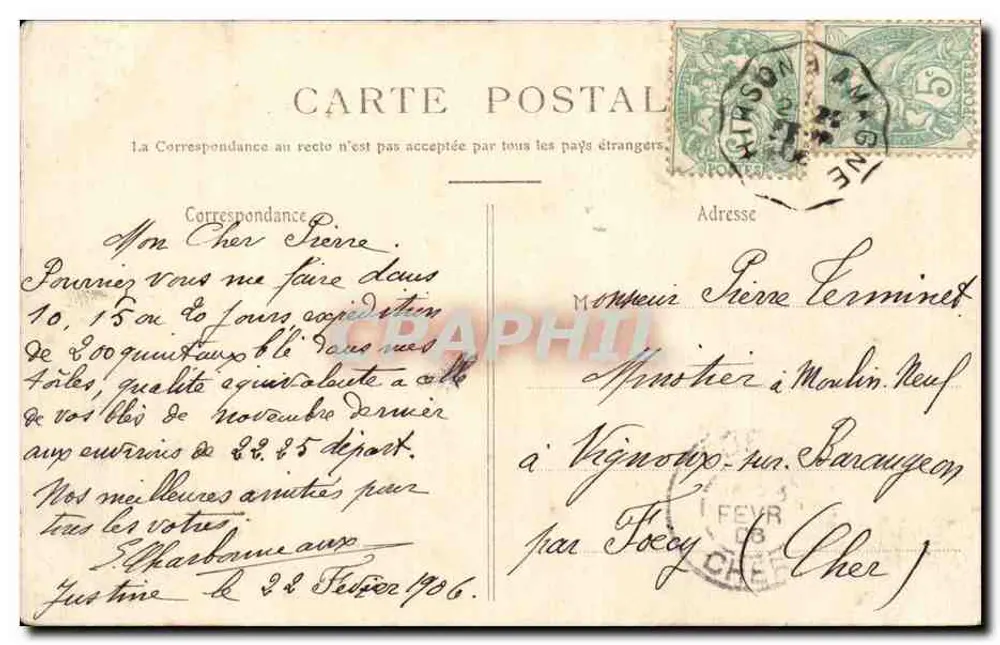 Signy-l'Abbaye (Ardennes) — Die Fosse-au-Mortier — Wilmaut, Foto von Bethel - Rückseite