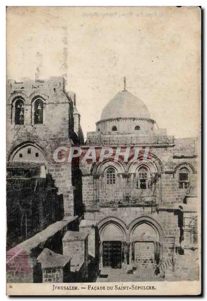 Jérusalem — Facha do Santo Sepulcro — Fot. Francist, Miss, Vauves (Sèine) - Frente