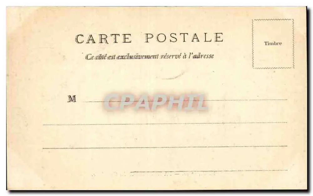 La Rochelle — A Catedral — N.G., n° 40 — Vetterwald Frères, Bordeaux - Verso