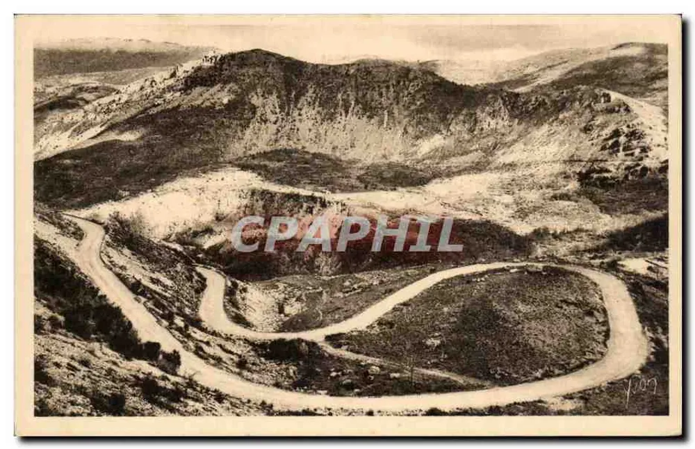 Gorges du Loup — Route des Gorges nach Gourdon — Éditions d'Art Yvonne, Paris - Vorderseite