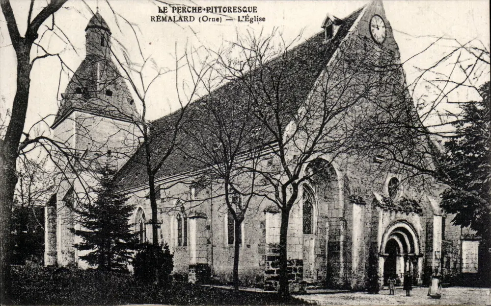 Rémalard (Orne) — A Igreja — O Perche-Pittoresque - Frente