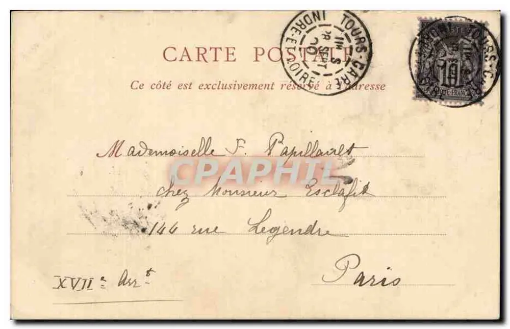 Chaumont — A Loire & o Castelo — ND Phot - Verso