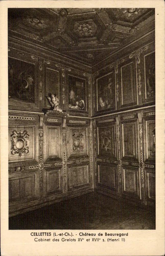Cabinet des Grelots — Castello di Beauregard — Cellettes (Loire) - Recto