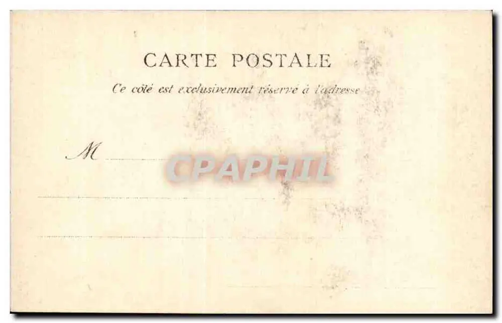 Castillo de Beauregard — Cellettes — Alrededores de Blois — C.L.C. - Reverso