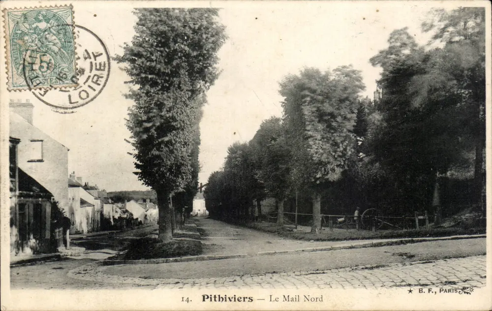 Pithiviers — Le Mail Nord — B.F., PARIS - Frente