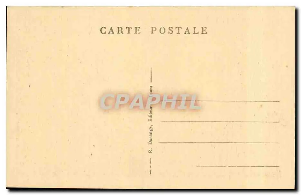 Valençay (Indre) — O Castelo, visto do Parque — R.D. - Verso