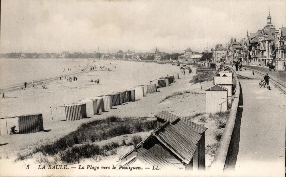 La Baule — Die Badeküste in Richtung Pouliguen — LL - Vorderseite