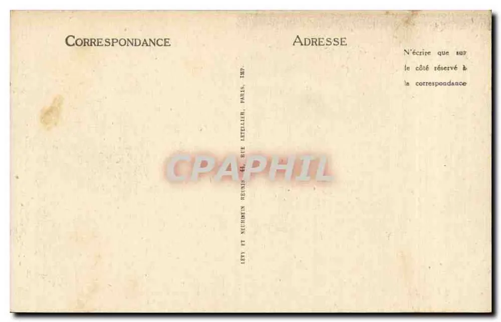 Le Polliguen — Die Promenade du Mail, Blick zum Hafen — LL - Rückseite