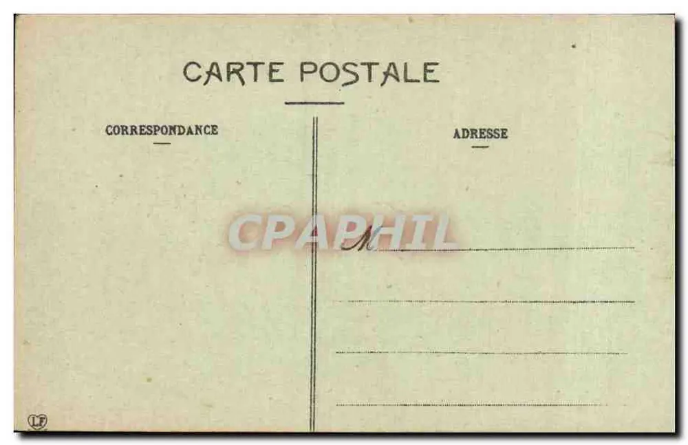 Pyrénées-Hunde - Zwei Freunde — 2. Serie — Phototypie Labroche Frères, Toulouse - Rückseite