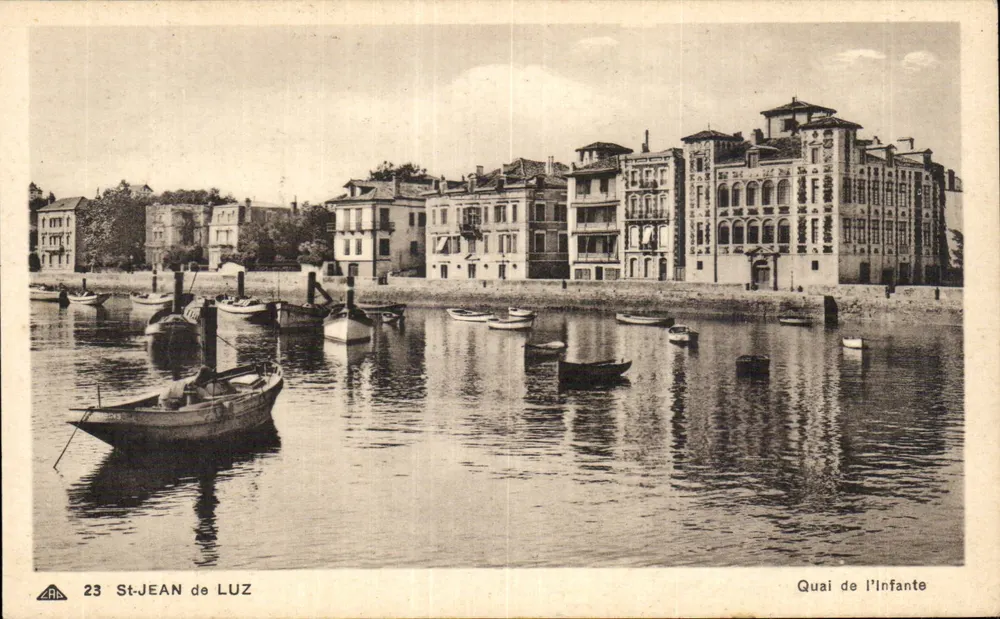 St-Jean de Luz — Quai der Infante - Vorderseite