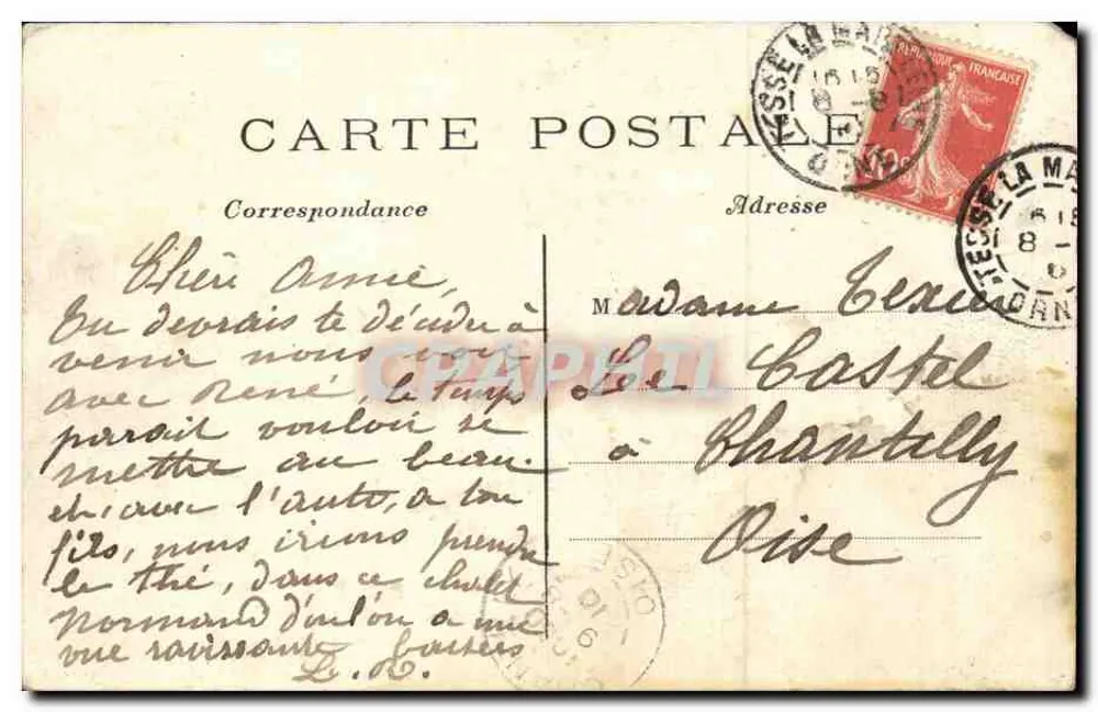 Bagnolles-de-l'Orne — Le Manoir du Lys — A.D. (éditeur) - Rückseite