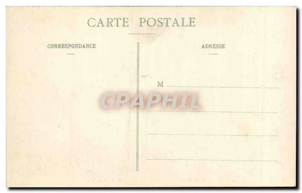 Longpont (Aisne) - Das Schloss - Große Galerie — Godet, Verlag, Longpont (Aisne) - Rückseite