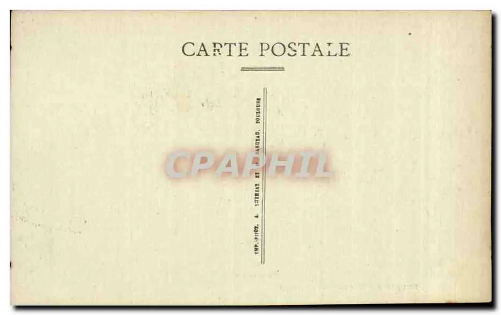 Champ-de-Foire — Marquise — uitgever druk. Lutriat & Lutriat, Oulx - Achterkant